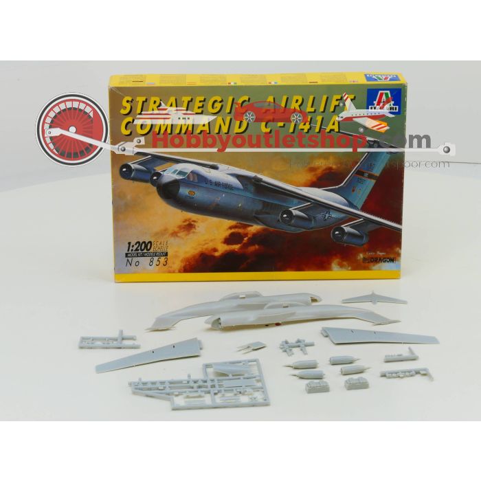 Schaal 1:200 Italeri 853 Dragon 2004 Strategic airlifters C-141 #256 - sku: 20220225022549 - Used - Good condition - Photo 2