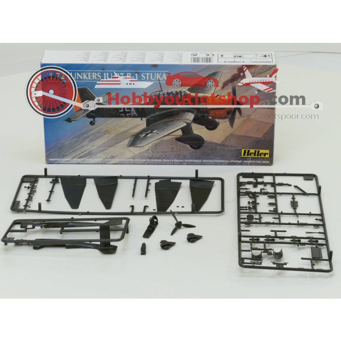 Schaal 1:72 Heller 80388 Junkers JU 87 B-1               Stuka #261 - sku: 20220302093959 - Gebraucht - Guter Zustand - Bild 3