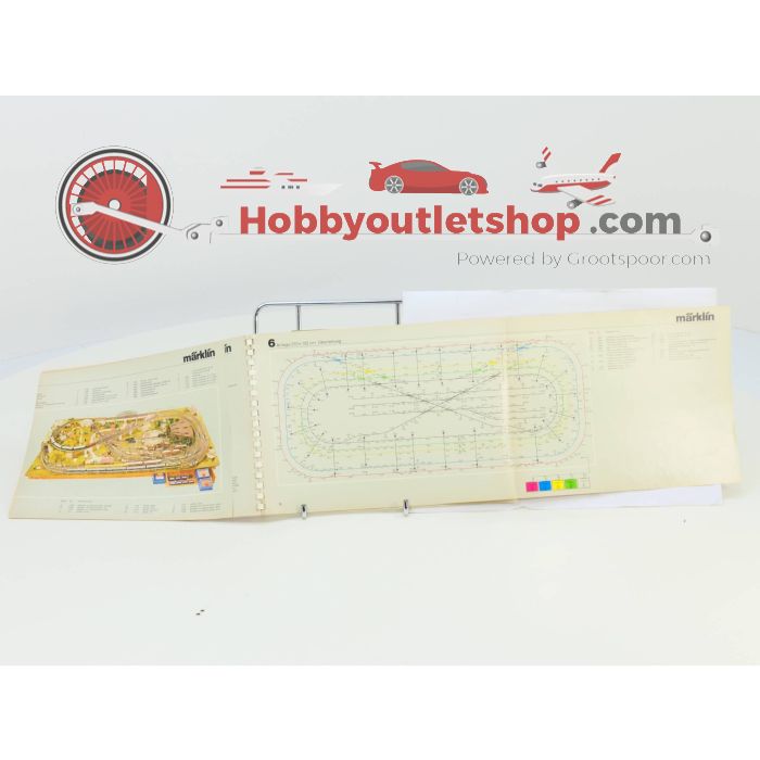 Märklin 0390 0393 H0-Gleis-Anlagen für       M-Gleise 5100 5200 DE vertaling EN FR IT NL        #1729 - sku: 20220412105100 - Used - Good condition - Photo 5