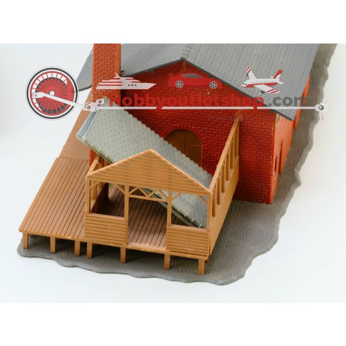 Schaal H0 assortiment grote gebouwen en               stations #1866 - sku: 20220511013832 - Gebruikt - Goede staat - Afbeelding 2