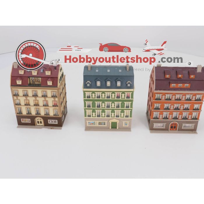 Schaal H0 Vollmer 43780 Blok van 3 appartementen #3235 - sku: 20230511111245 - Gebruikt - Matige staat - Afbeelding 1