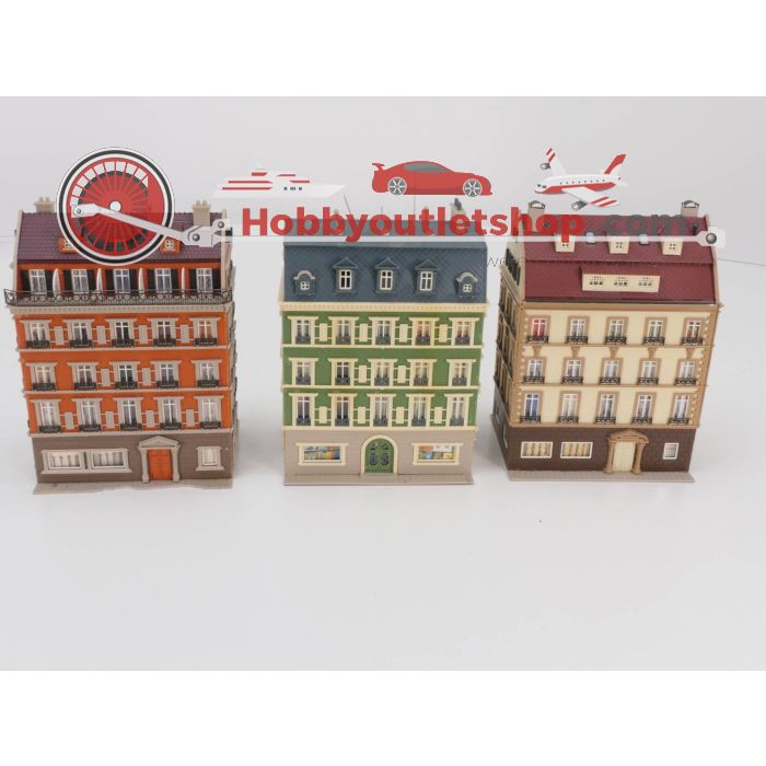 Schaal H0 Vollmer 43780 Blok van 3 appartementen #3236 - sku: 20230511114927 - Gebruikt - Matige staat - Afbeelding 3