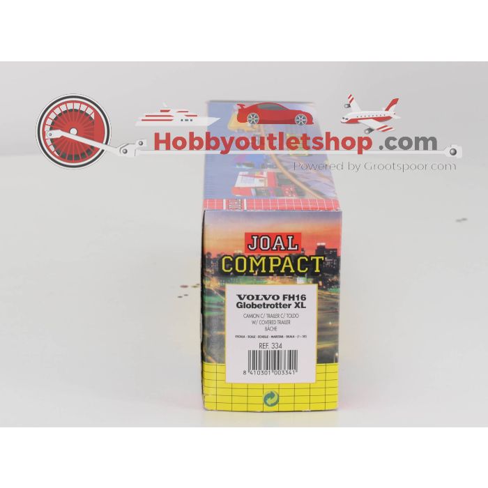 Schaal 1:50 JOAL Compact  Volvo FH16 Globetrotter XL Ref. 334 #3858 - sku: 20230511121739 - Neu - Neuer Zustand - Bild 7