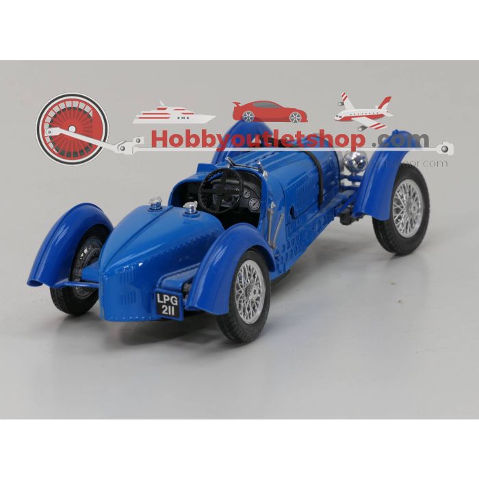 Schaal 1:18 Bburago Bugatti Type 59 1934 #3985 - sku: 20230608115256 - Gebruikt - Goede staat - Afbeelding 4