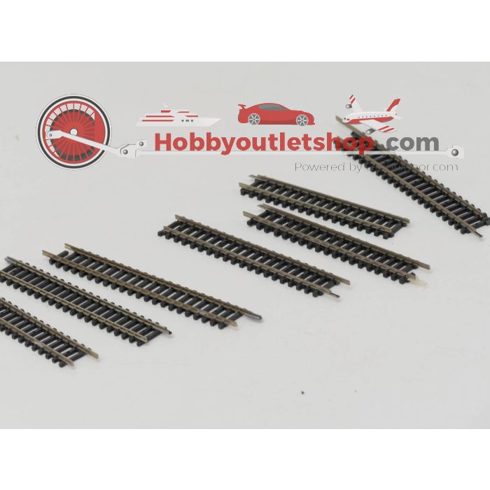 Schaal N-spoor 1:160 Atlas Flexibele rechte rail +/- 2.70 meter #3301 - sku: 20230720102354 - Gebraucht - Massiger Zustand - Bild 2