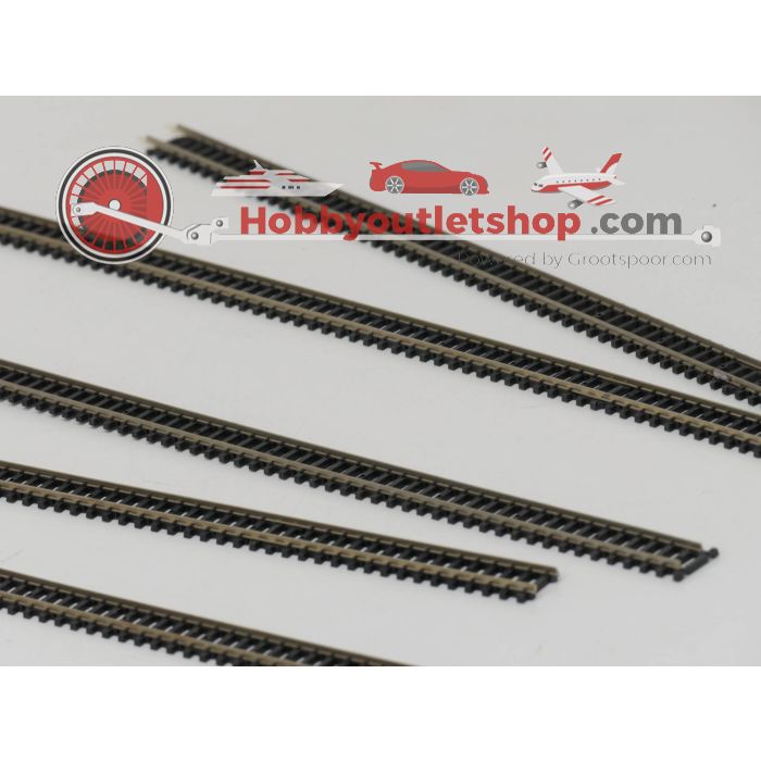 Schaal N-spoor 1:160 Atlas Rechte rails +/-4.5 meter #3305 - sku: 20230725100029 - Gebraucht - Angemessener Zustand - Bild 5