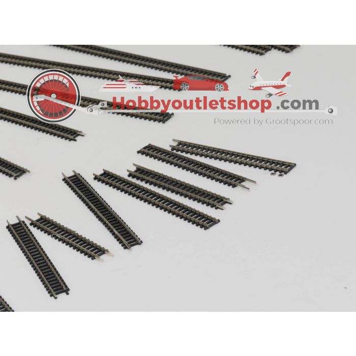 Schaal N-spoor 1:160 Atlas Rechte rails +/-4.5 meter #3305 - sku: 20230725100029 - Gebraucht - Angemessener Zustand - Bild 1