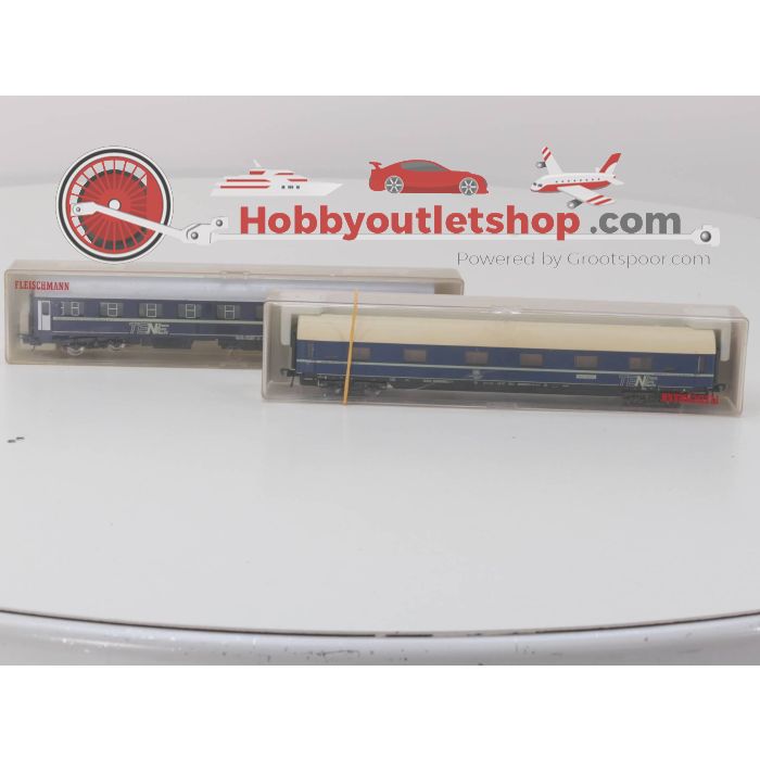 Schaal H0 Lima L30235 ''TEN'' Slaaprijtuig  DB - Fleischmann 5108 ''TEN'' Slaaprijtuig NS #3317 - sku: 20230802095535 - Gebruikt - Afbeelding 2