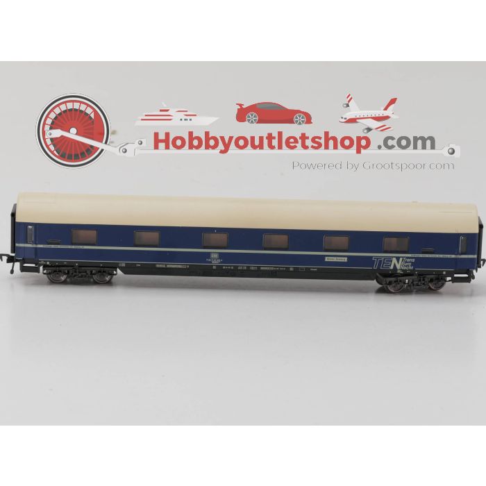 Schaal H0 Lima L30235 ''TEN'' Slaaprijtuig  DB - Fleischmann 5108 ''TEN'' Slaaprijtuig NS #3317 - sku: 20230802095535 - Gebruikt - Afbeelding 4