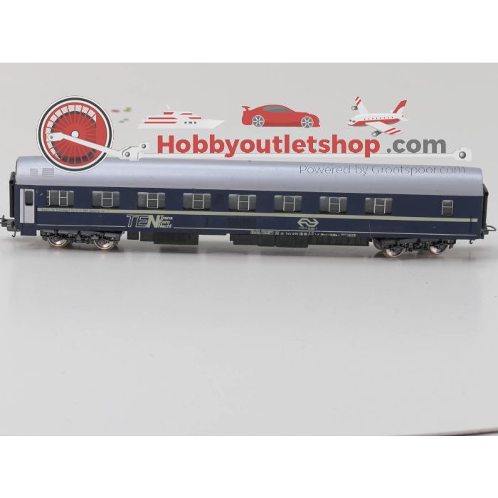 Schaal H0 Lima L30235 ''TEN'' Slaaprijtuig  DB - Fleischmann 5108 ''TEN'' Slaaprijtuig NS #3317 - sku: 20230802095535 - Gebruikt - Afbeelding 8