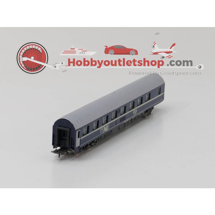 Schaal H0 Lima L30235 ''TEN'' Slaaprijtuig  DB - Fleischmann 5108 ''TEN'' Slaaprijtuig NS #3317 - sku: 20230802095535 - Gebruikt - Afbeelding 9