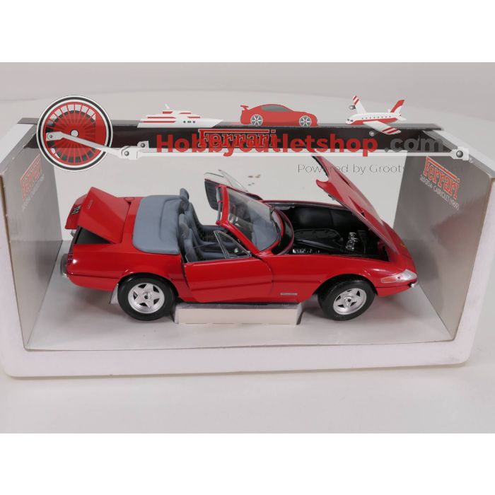 Schaal 1:18 Giodi Ferrari Daytona 365 GTS/4 cabriolet 1969 #3336 - sku: 20230823094908 - Gebraucht - Sehr guter Zustand - Bild 5