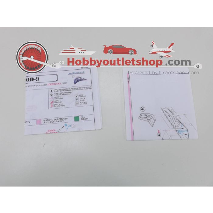 Schaal 1:72 Hasegawa AP6:1300 Focke-Wulf Fw190D-9 #3357 - sku: 20230907102857 - New - New condition - Photo 7