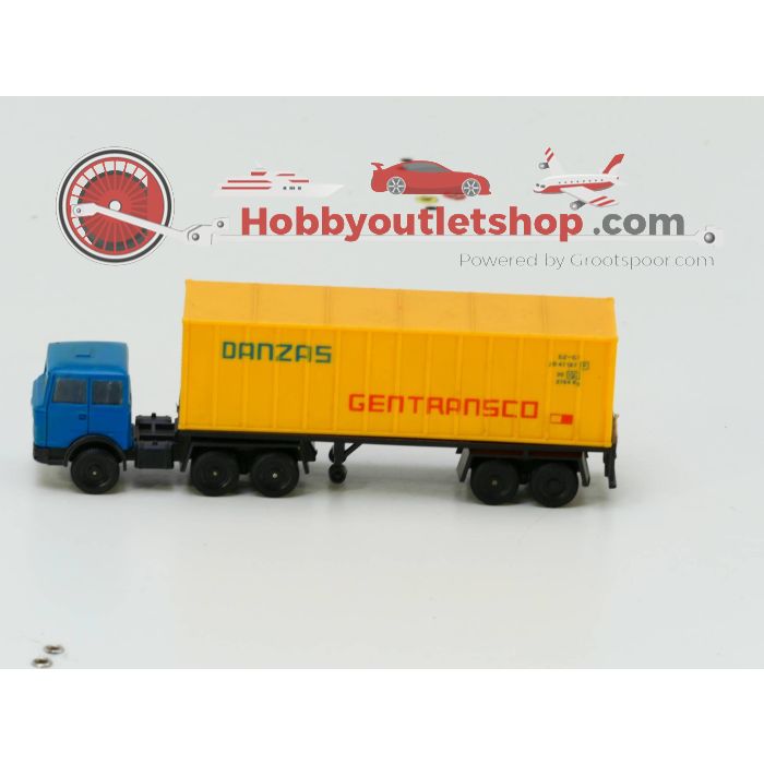 Schaal H0 Lima 600801 Truck en trailer - Lima 600802 Truck en trailer - Lima 600803 Truck en trailer - Lima 7 goederenwagens #2733 - sku: 20230124091126 - Gebraucht - Massiger Zustand - Bild 8