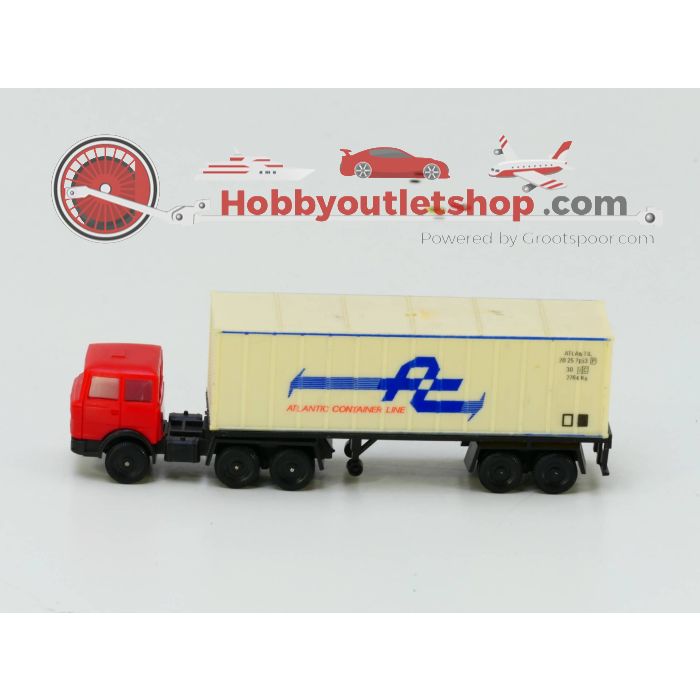 Schaal H0 Lima 600801 Truck en trailer - Lima 600802 Truck en trailer - Lima 600803 Truck en trailer - Lima 7 goederenwagens #2733 - sku: 20230124091126 - Gebraucht - Massiger Zustand - Bild 9