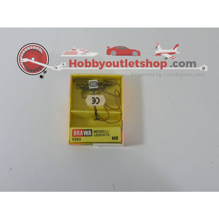 Schaal H0 Brawa 5440 oproeppaal - Brawa 5293 lamp ''DB'' #2798 - sku: 20230204030645 - Used - New condition - Photo 1