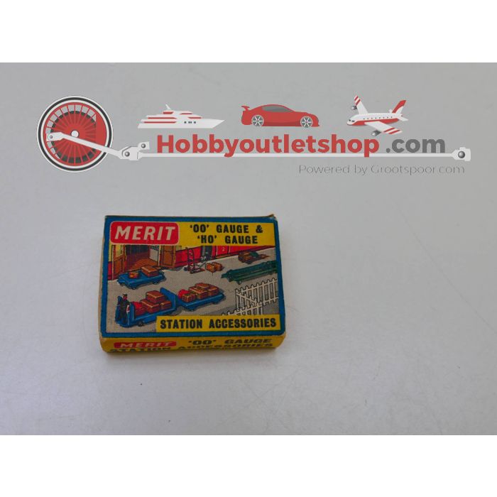 Schaal H0 Set Atlas 6115801 - Merit gauge staion access - Wiking 116 #3041 - sku: 20230221102009 - Gebruikt - Goede staat - Afbeelding 1