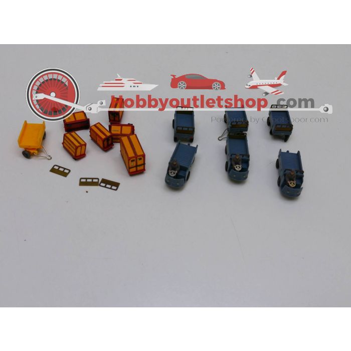 Schaal H0 Set Atlas 6115801 - Merit gauge staion access - Wiking 116 #3041 - sku: 20230221102009 - Gebruikt - Goede staat - Afbeelding 3