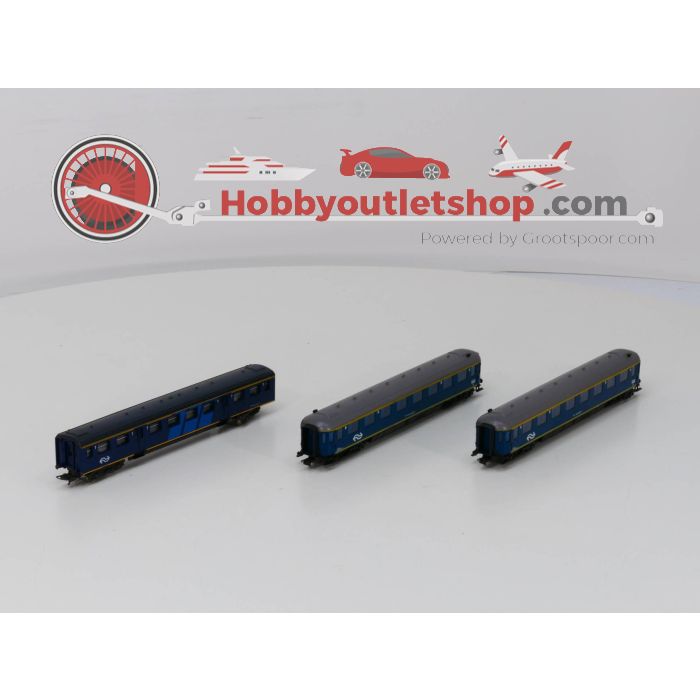 Schaal H0 2 x Roco 4218A Personenrijtuig 1e klasse, Plan D van de NS en Lima 309109 Personen rijtuig 1e klasse NS #3605 - sku: 20230308020958 - Gebraucht - Guter Zustand - Bild 2
