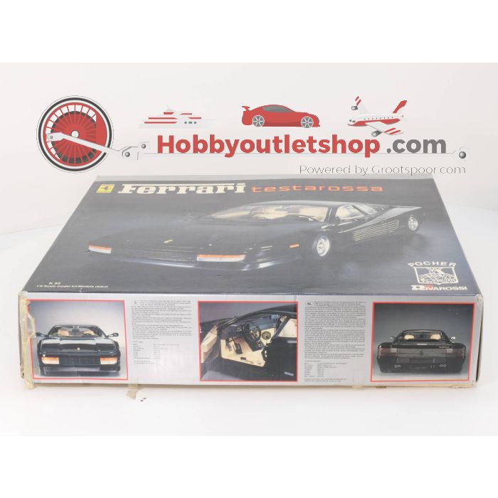 Schaal 1:8 Pocher No. K53 K Ferrari Testarossa Coupe "Black Star" Ongebouwd #P69 - sku: 20231031092718 - New - New condition - Photo 2