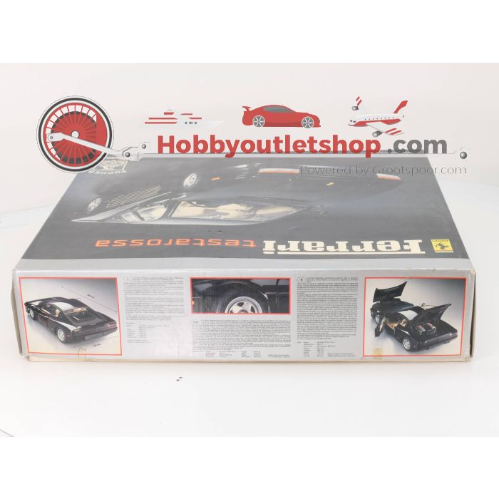 Schaal 1:8 Pocher No. K53 K Ferrari Testarossa Coupe "Black Star" Ongebouwd #P69 - sku: 20231031092718 - New - New condition - Photo 4