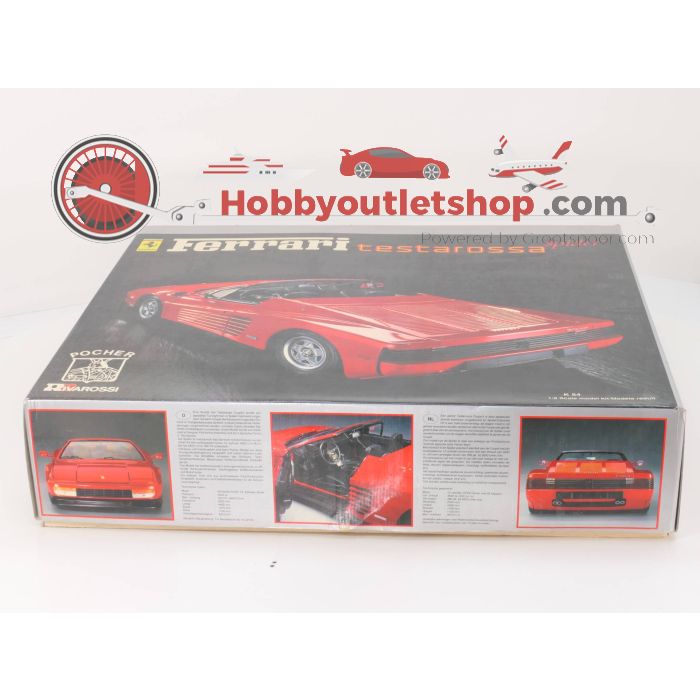 Schaal 1:8 Pocher No. K54 Ferrari Testarossa Spider "Sportster" (Colour: Red) #P70 - sku: 20231101093035 - New - New condition - Photo 2