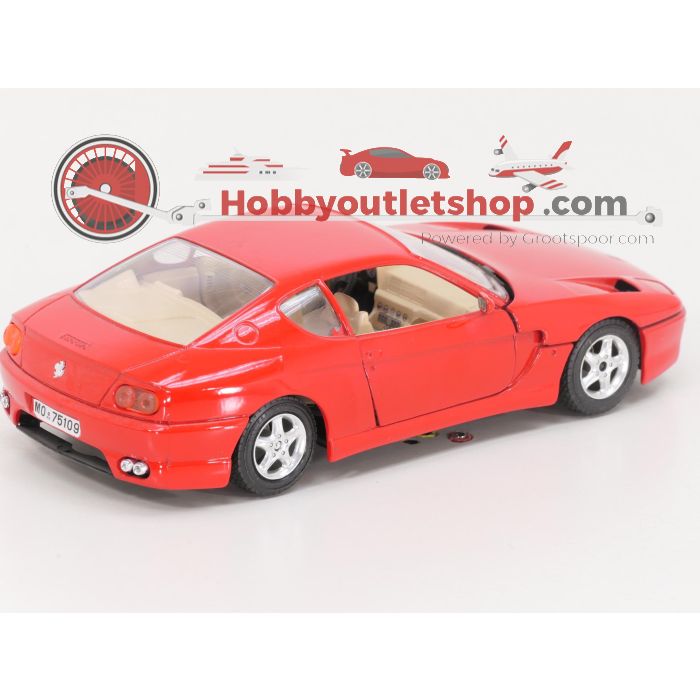 Schaal 1:24 Bburago 0136 Ferrari 456 GT 1992 - sku: 20240125034308 - Gebruikt - Zo goed als nieuw - Afbeelding 2