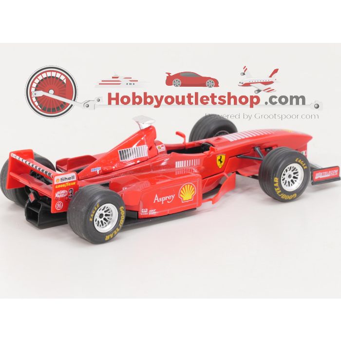 Schaal 1:24 Bburago 6503 Ferrari F300 Formule 1 Michael Schumacher 1998 - sku: 20240125040031 - Gebraucht - Wie Neu - Bild 2