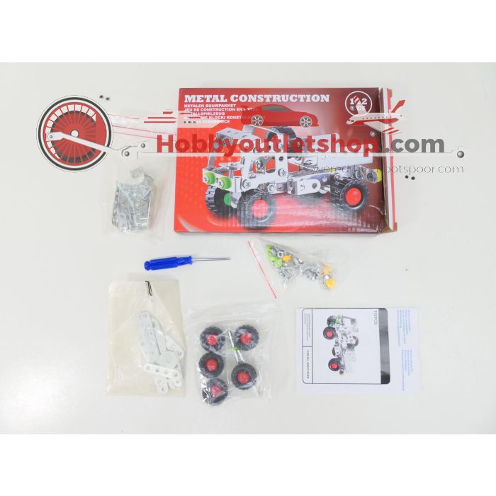 9 Metaal constructie sets, diverse voertuigen.  #6139 - sku: 20240903031900 - Gebraucht - Guter Zustand - Bild 9
