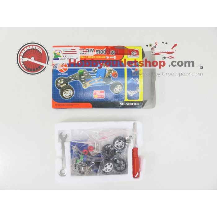 9 Metaal constructie sets, diverse voertuigen.  #6139 - sku: 20240903031900 - Gebraucht - Guter Zustand - Bild 11