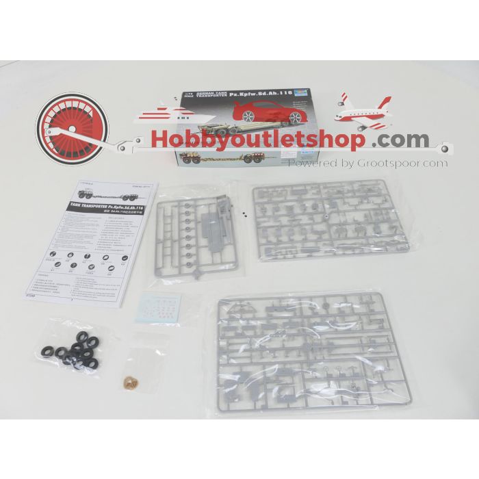 Schaal 1:72 Trumpeter Nrs. 07244 07249 07253 3 bouwpakketten diverse duitse pantzer voertuigen 2e wereldoorlog. #4160 - sku: 20240516121408 - Gebruikt - Nieuwstaat - Afbeelding 6