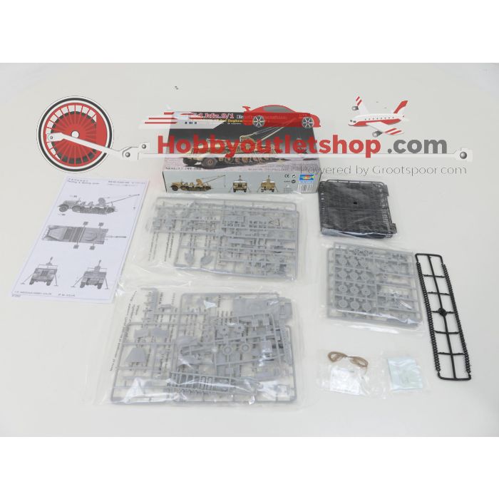 Schaal 1:72 Trumpeter Nrs. 07244 07249 07253 3 bouwpakketten diverse duitse pantzer voertuigen 2e wereldoorlog. #4160 - sku: 20240516121408 - Gebruikt - Nieuwstaat - Afbeelding 7
