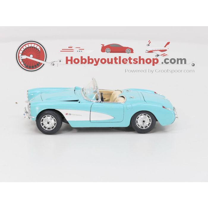 Schaal 1:18 Bburago 3024 Chevrolet corvette 1957 #4231 - sku: 20240606014407 - Gebraucht - Wie Neu - Bild 3