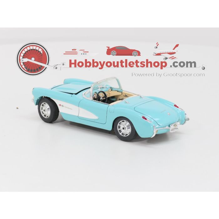 Schaal 1:18 Bburago 3024 Chevrolet corvette 1957 #4231 - sku: 20240606014407 - Gebraucht - Wie Neu - Bild 4