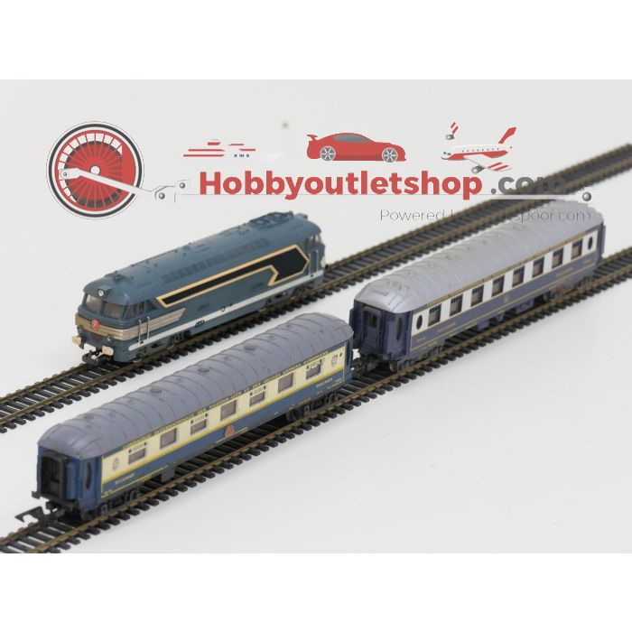 Schaal H0 Jouef/Lima 8033, 303201, 861, 72v175ah assortiment locomotief met 5 rijtuigen van de SNCF #5803 - sku: 20240718121352 - Gebraucht - Guter Zustand - Bild 8