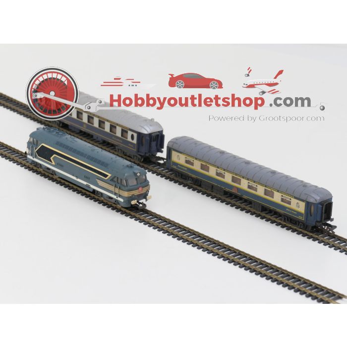 Schaal H0 Jouef/Lima 8033, 303201, 861, 72v175ah assortiment locomotief met 5 rijtuigen van de SNCF #5803 - sku: 20240718121352 - Gebraucht - Guter Zustand - Bild 9