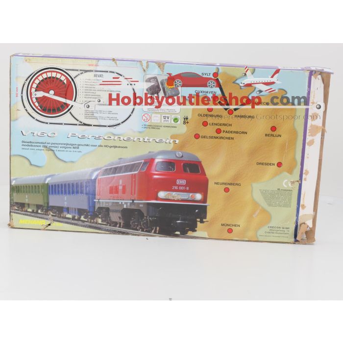 Schaal H0 Mehano T726 startset met de V160 van de DB #5839 - sku: 20240731014629 - Gebruikt - Zeer goede staat - Afbeelding 2