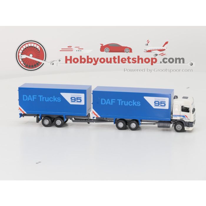 Schaal 1:50 Tekno DAF 95 Concept met aanhanger #7015 - sku: 20241107034806 - Used - Very good condition - Photo 3