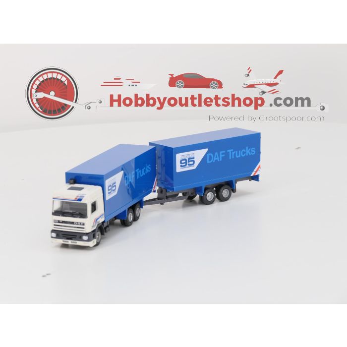 Schaal 1:50 Tekno DAF 95 Concept met aanhanger #7015 - sku: 20241107034806 - Used - Very good condition - Photo 4
