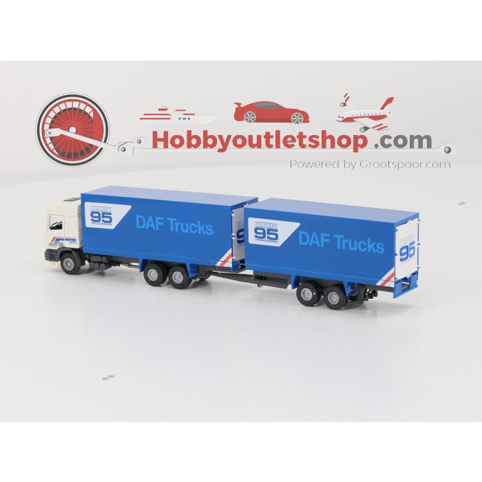 Schaal 1:50 Tekno DAF 95 Concept met aanhanger #7015 - sku: 20241107034806 - Used - Very good condition - Photo 5