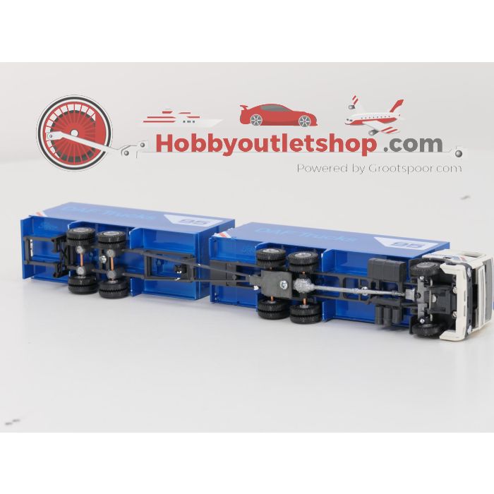 Schaal 1:50 Tekno DAF 95 Concept met aanhanger #7015 - sku: 20241107034806 - Used - Very good condition - Photo 7
