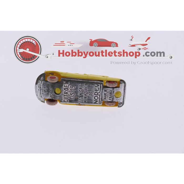 Schaal H0 Norev 2 Citroën DS19 geel #3031 - sku: 20230216114830 - Gebruikt - Goede staat - Afbeelding 2