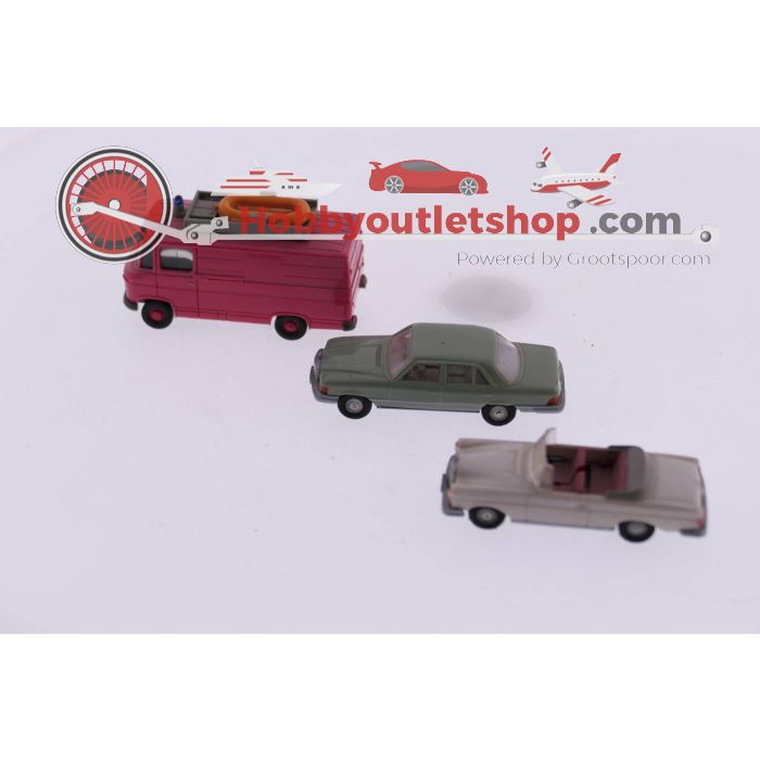 Schaal H0 Set Automodellen Wiking 27 - Wiking 15C - Wiking mercedes 450 SE #3059 - sku: 20230223021921 - Gebruikt - Goede staat - Afbeelding 5