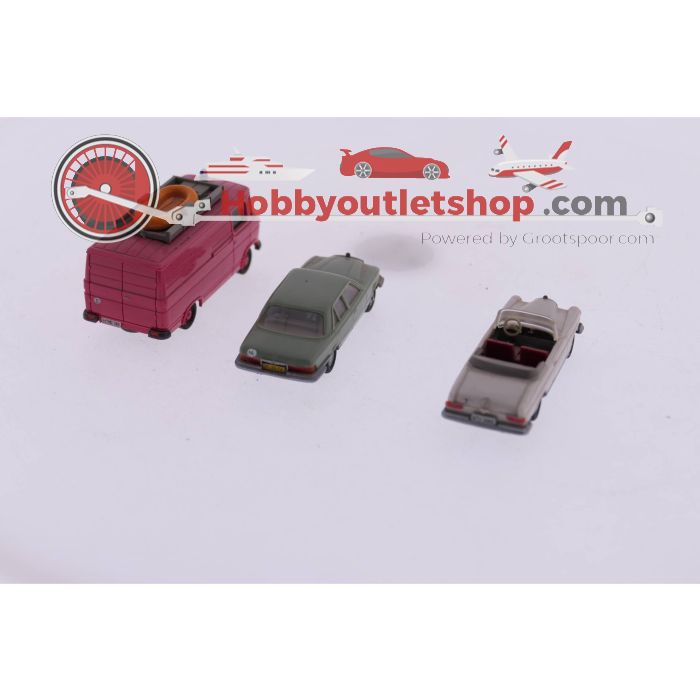 Schaal H0 Set Automodellen Wiking 27 - Wiking 15C - Wiking mercedes 450 SE #3059 - sku: 20230223021921 - Gebruikt - Goede staat - Afbeelding 1