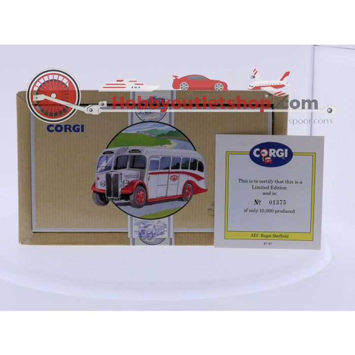 Schaal 1:50 Corgi 97184 The AEC Regal  Coach Sheffield United Transport /Blackpool met certificaat #3851 - sku: 20230505043333 - Nieuw - Nieuwstaat - Afbeelding 7