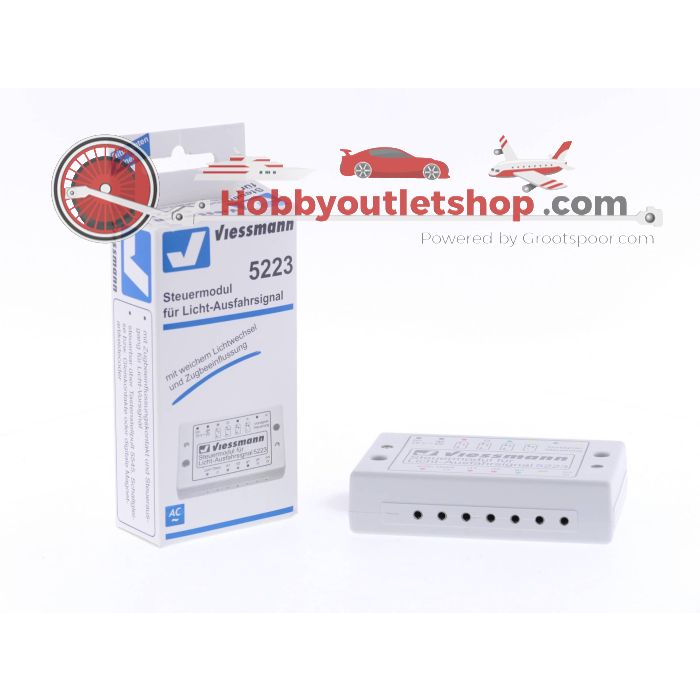 Schaal 0 tot Z (behalve seinen met multiplex-technologie) Viessmann 5223 Stuurmodule voor licht uitrijsein #3958 - sku: 20230602104140 - Neu - Neuer Zustand - Bild 2