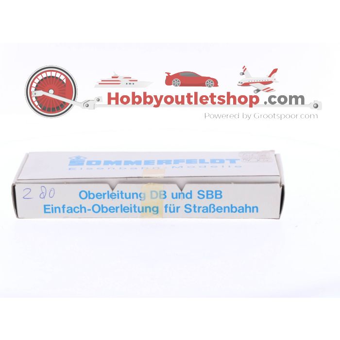 Schaal H0 Sommerfeldt 280 Houten mast. 10 masten per doosje #3960 - sku: 20230602112122 - Gebruikt - Goede staat - Afbeelding 4