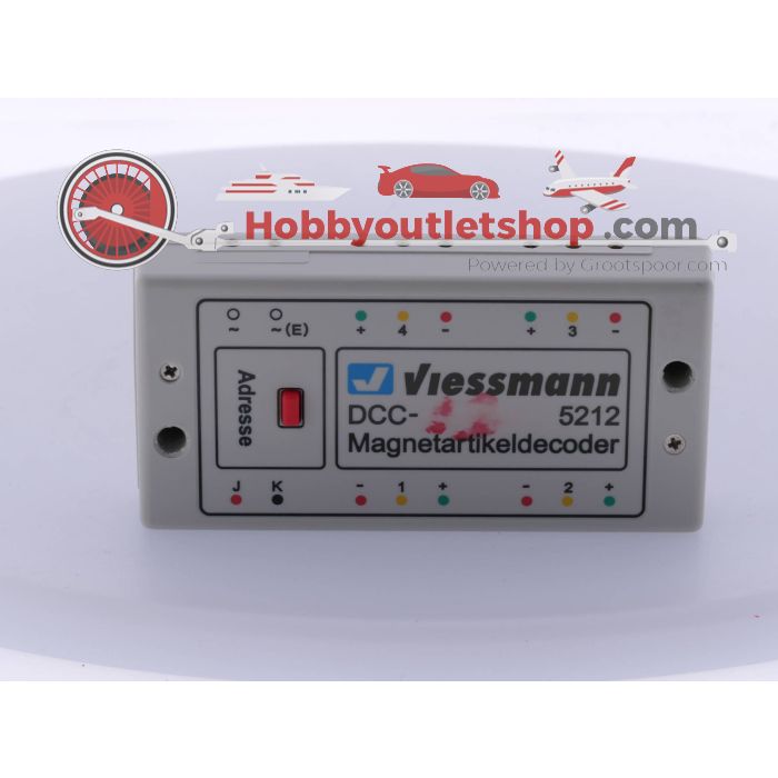 Viessmann 5212 DCC-Magneetartikeldecoder #3330 - sku: 20230810102058 - Gebraucht - Guter Zustand - Bild 1