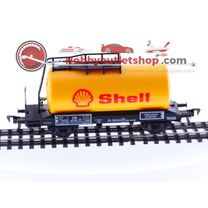 Schaal H0 Fleischmann 1475SH 5033 DB Ketelwagens Shell #2281 - sku: 20220920030053 - Gebruikt - Zo goed als nieuw - Afbeelding 5