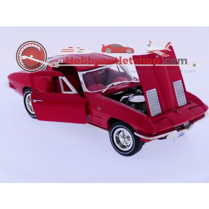 Schaal 1:18 ERTL 1803GX 1963 Chevrolet Corvette #111 - sku: 20211130033334 - Gebruikt - Goede staat - Afbeelding 3